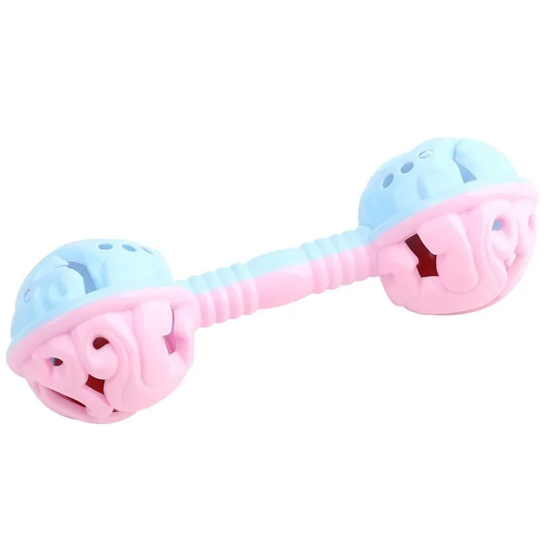 Montessori Double-head Rattles Toys for Baby Rattle Educational Musical Sensory Toys Children Games Baby Toys 0 12 Months