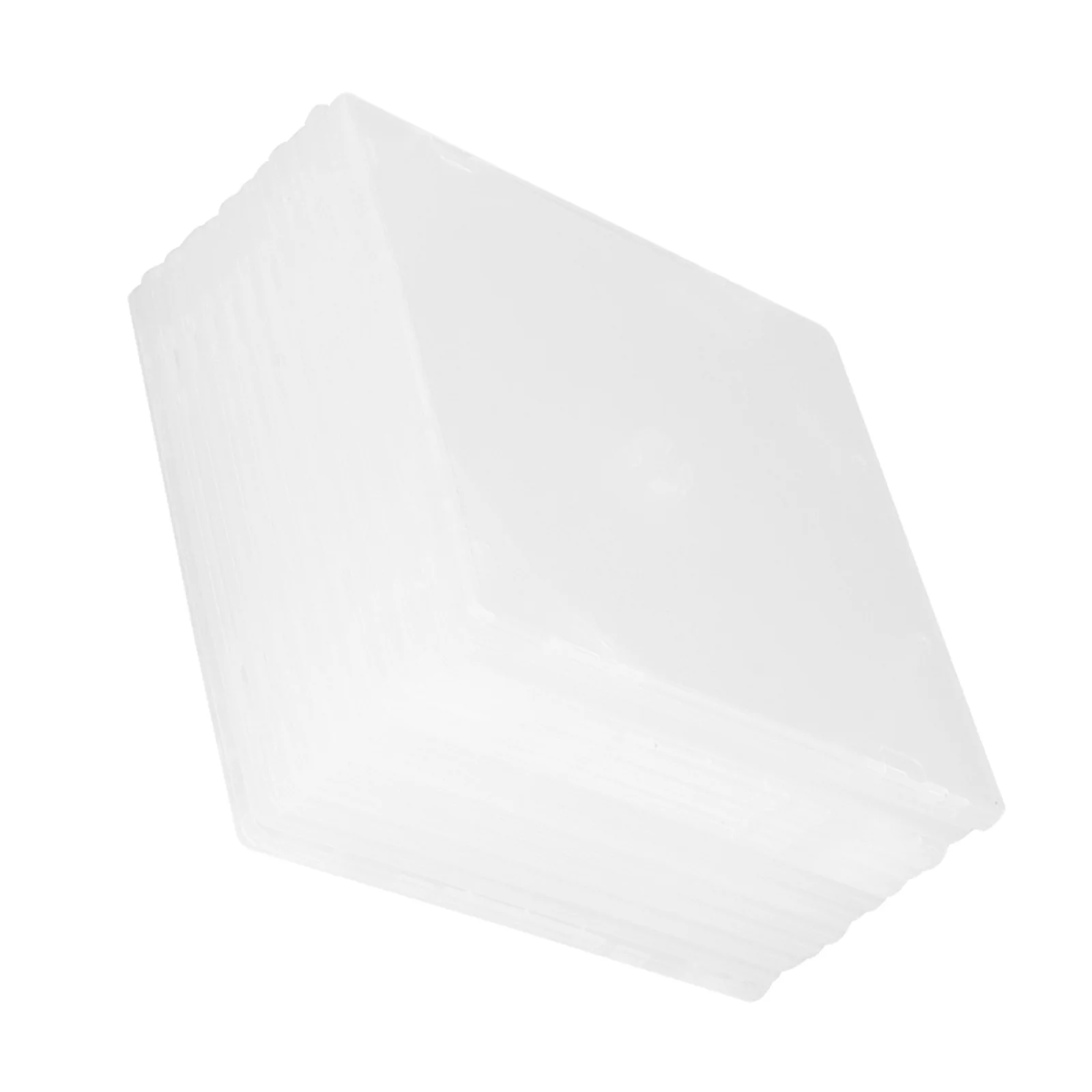 

Portable 25PCS CD Box Transparent CD Package for DVD Storage Media Ultrathin Holder Home Cinema Film Collection White