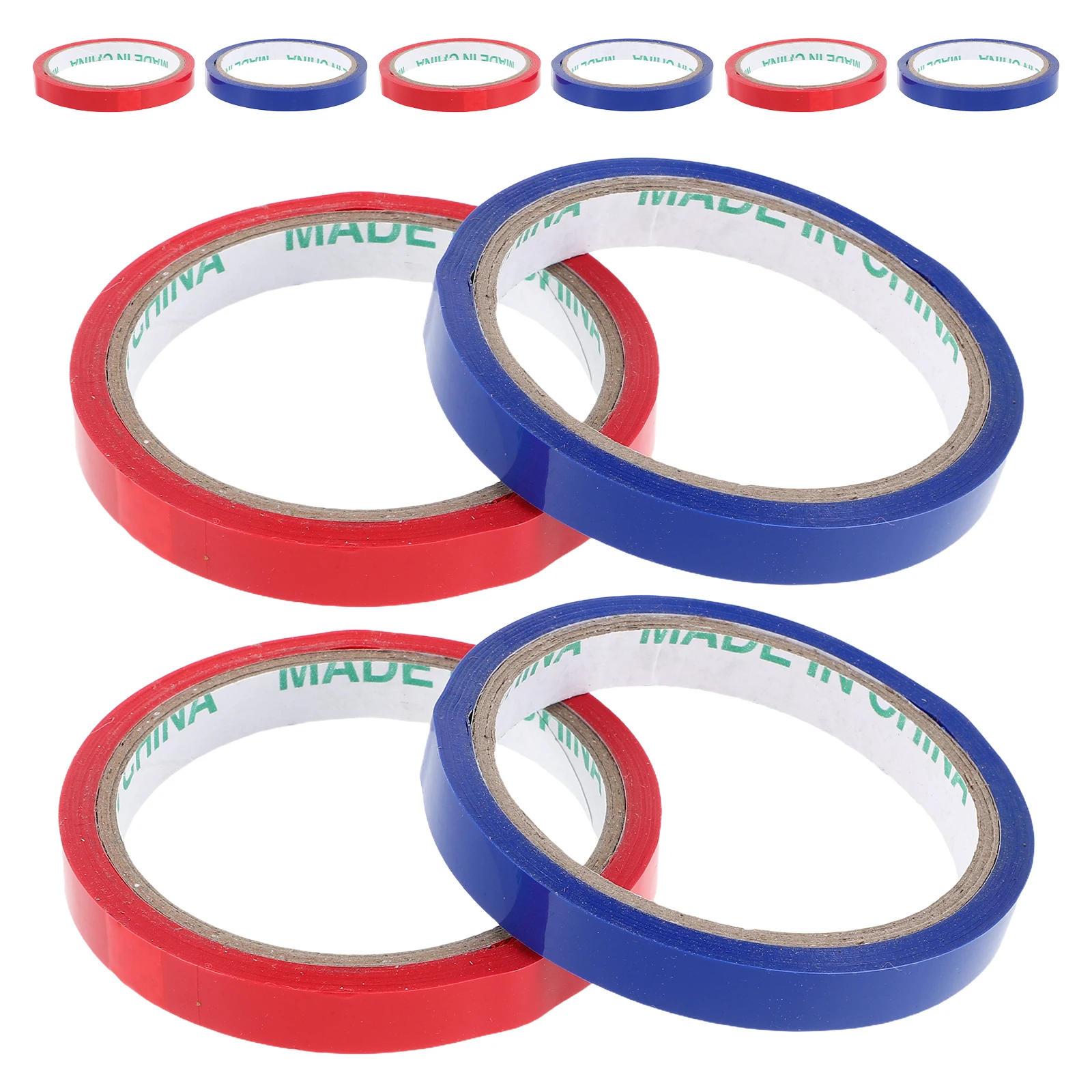 

10pcs 10 Rolls Colored Sealing Tapes Decorative Packing Tying Tape Refills Dispenser Package Bag Sealing Colored