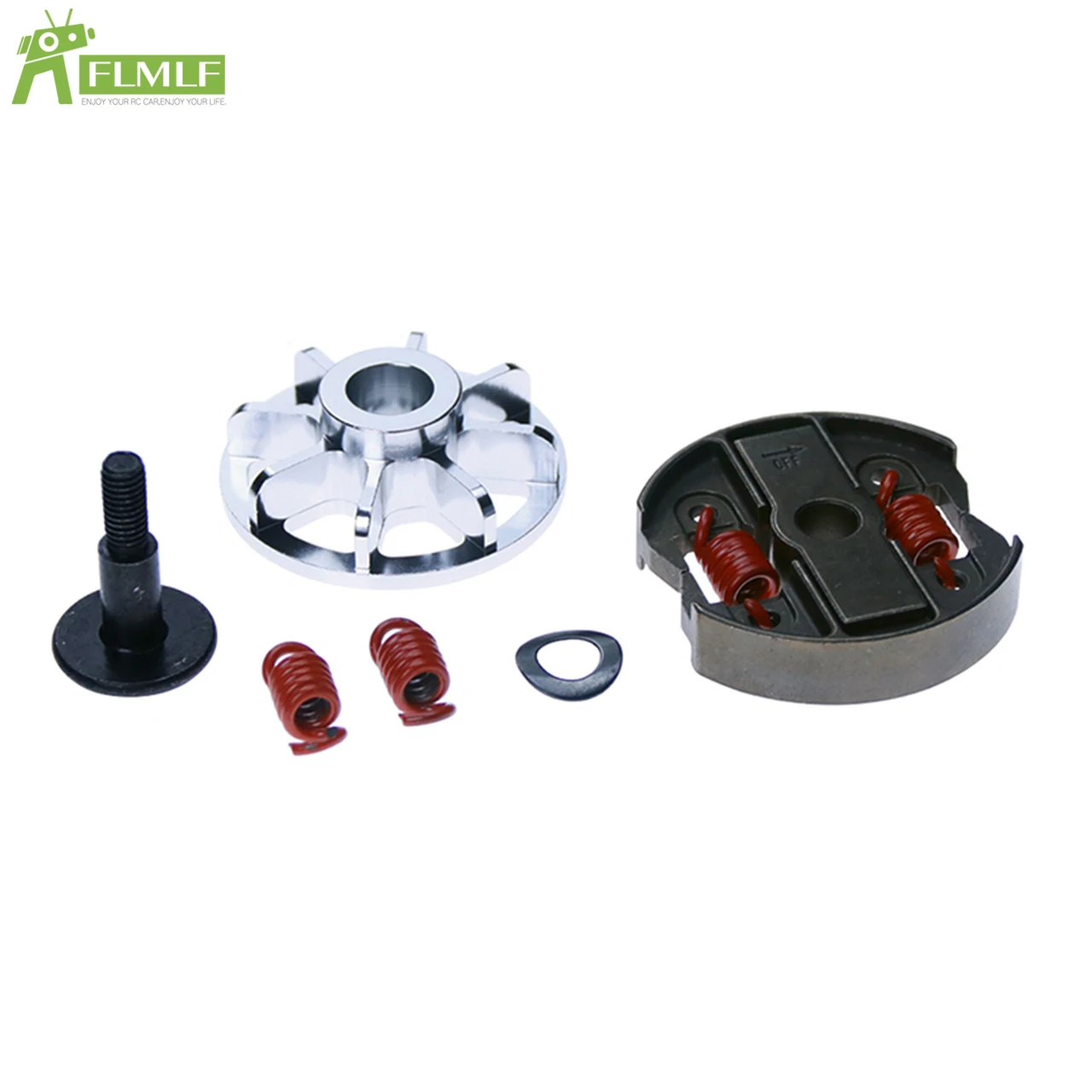 Dubbele Lente 8000 RPM Koppeling of Legering CNC Koeling Koppelingen Houder voor 1/5 HPI ROFUN ROVAN KM BAJA LT FG GoPed RedCat Rc Auto Onderdelen