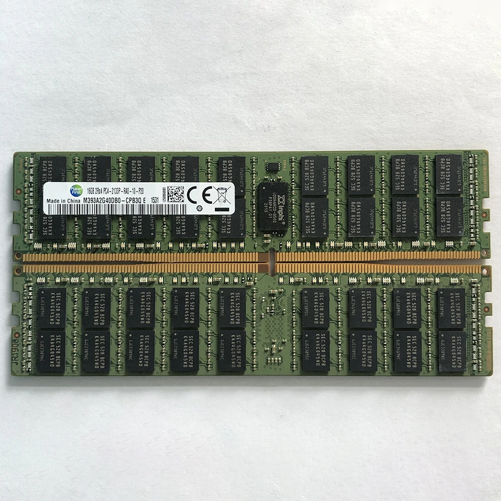 

1PCS RAM 16GB 16G 2RX4 DDR4 PC4-2133P 2133 Server Memory For Samsung M393A2G40DB0-CPB3Q