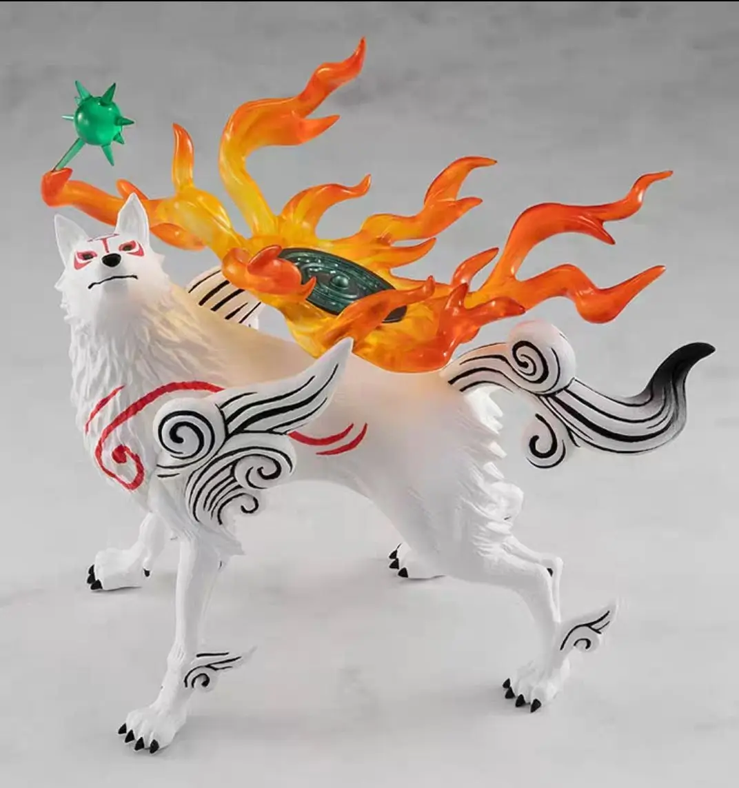 In Stock Original Genuine POP UP PARADE Amaterasu Okami Action Figure  PVC Figure Anime Figure Doll Gift Model Toys for Children