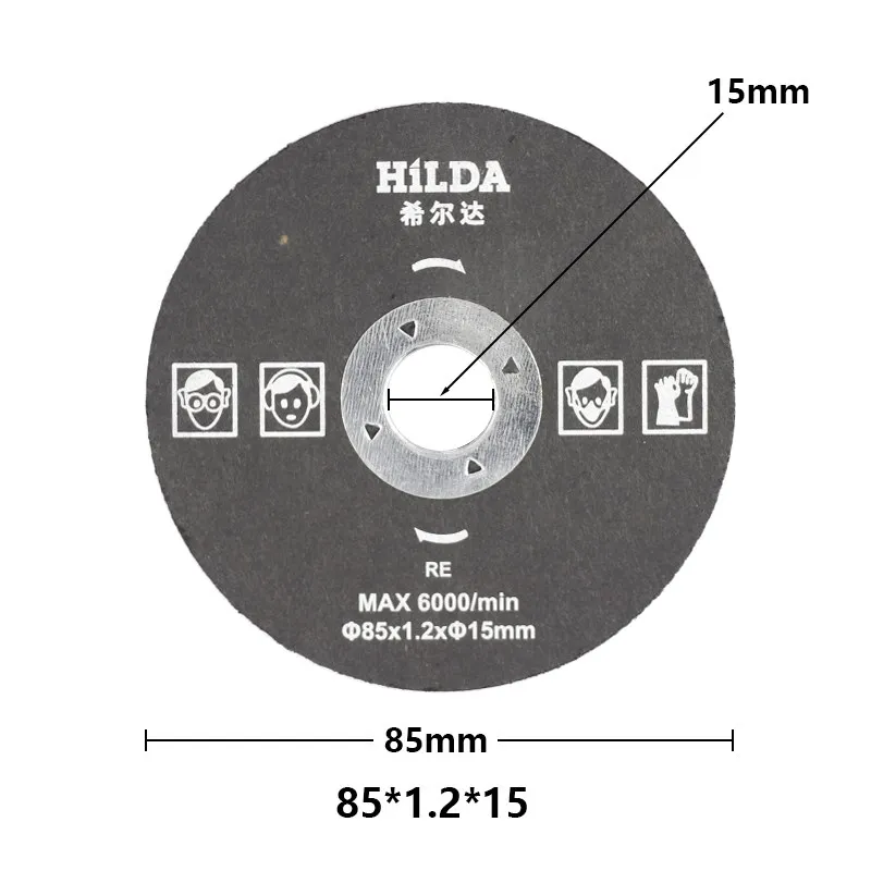 Lame per seghe per utensili da taglio da 85mm per utensili elettrici lama per sega circolare per legno lama per sega HSS Dremel Cutter Mini lama per