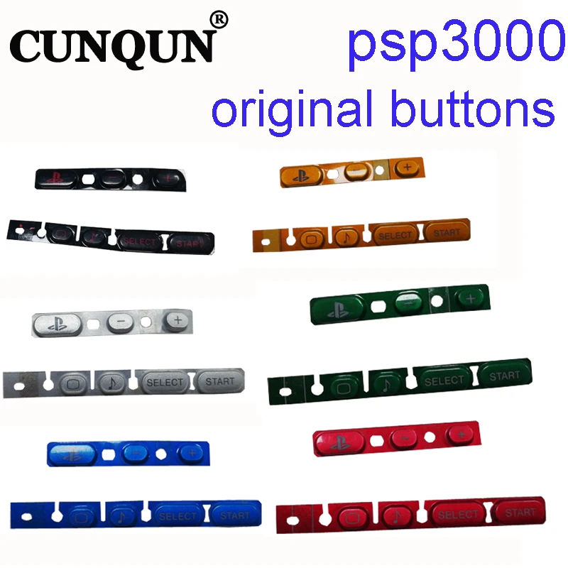 Original secondhand Buttons Bar for PSP 3000 Start Home Volume Button For PSP3000 Game Controller