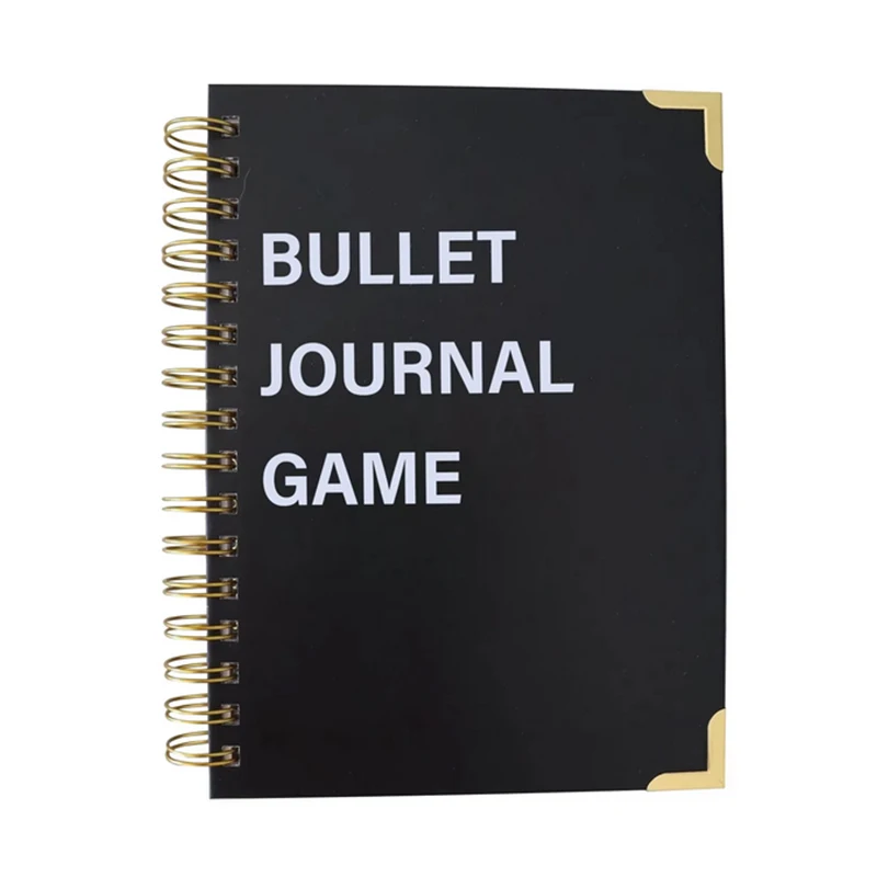 2025 New Portable Bullet Dot Journal Game Log A Creative Notebook For Tracking Game Progress Task Planning And Life Organization