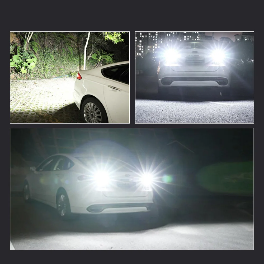 Oprah 2 قطع T15 W16W LED 921 سيارة شاحنة ضوء 12 فولت 24 فولت السوبر مشرق الذيل مصباح إشارة Led Canbus السيارات احتياطية عكس ضوء لمبة #5