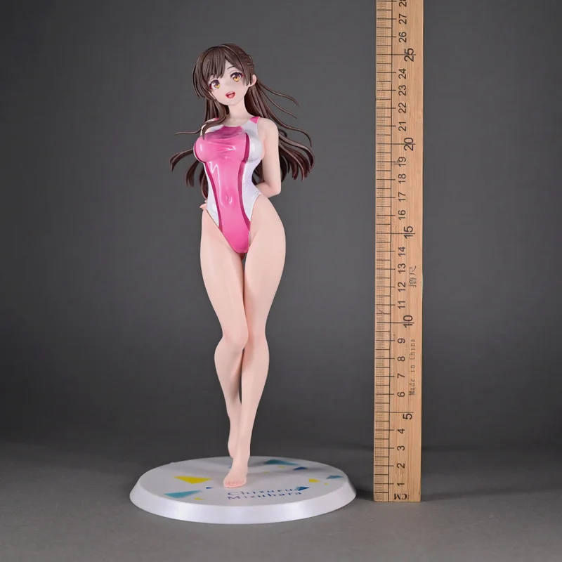 صديقة على لون مثير أنيمي الشكل Ichinose Chizuru ملابس السباحة Kawaii عمل الشكل البلاستيكية نموذج دمية جمع اللعب دمية الهدايا #1