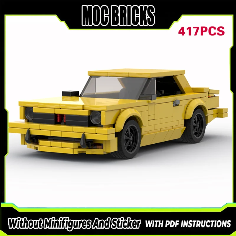 

Конструктор MOC: Модель гоночного автомобиля LX Torana SS Muscle Car. Модульная технология. Подарки. Набор для сборки. Детские игрушки.