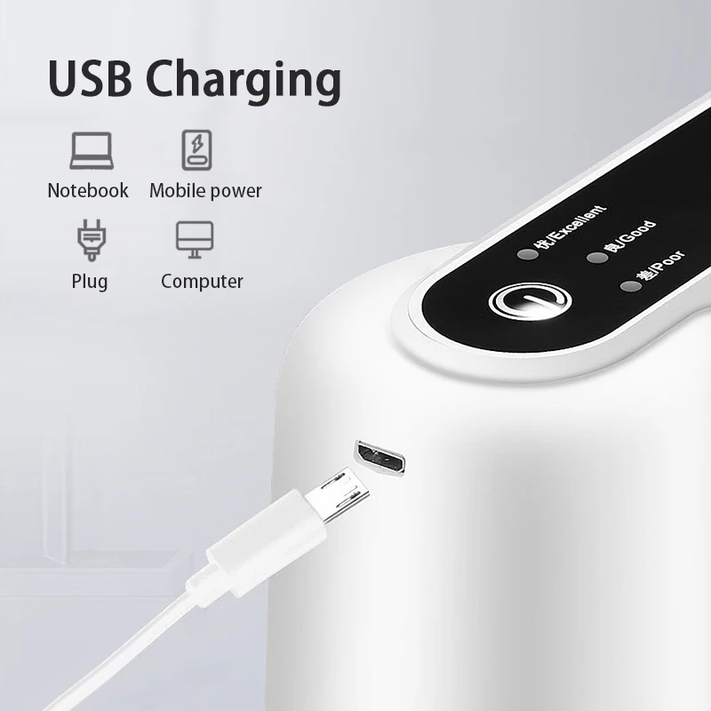 موزع مياه محمول صغير Barreled المياه الكهربائية مضخة USB تهمة اللاسلكية التلقائي زجاجة المياه مضخة موزع مشروبات المنزل