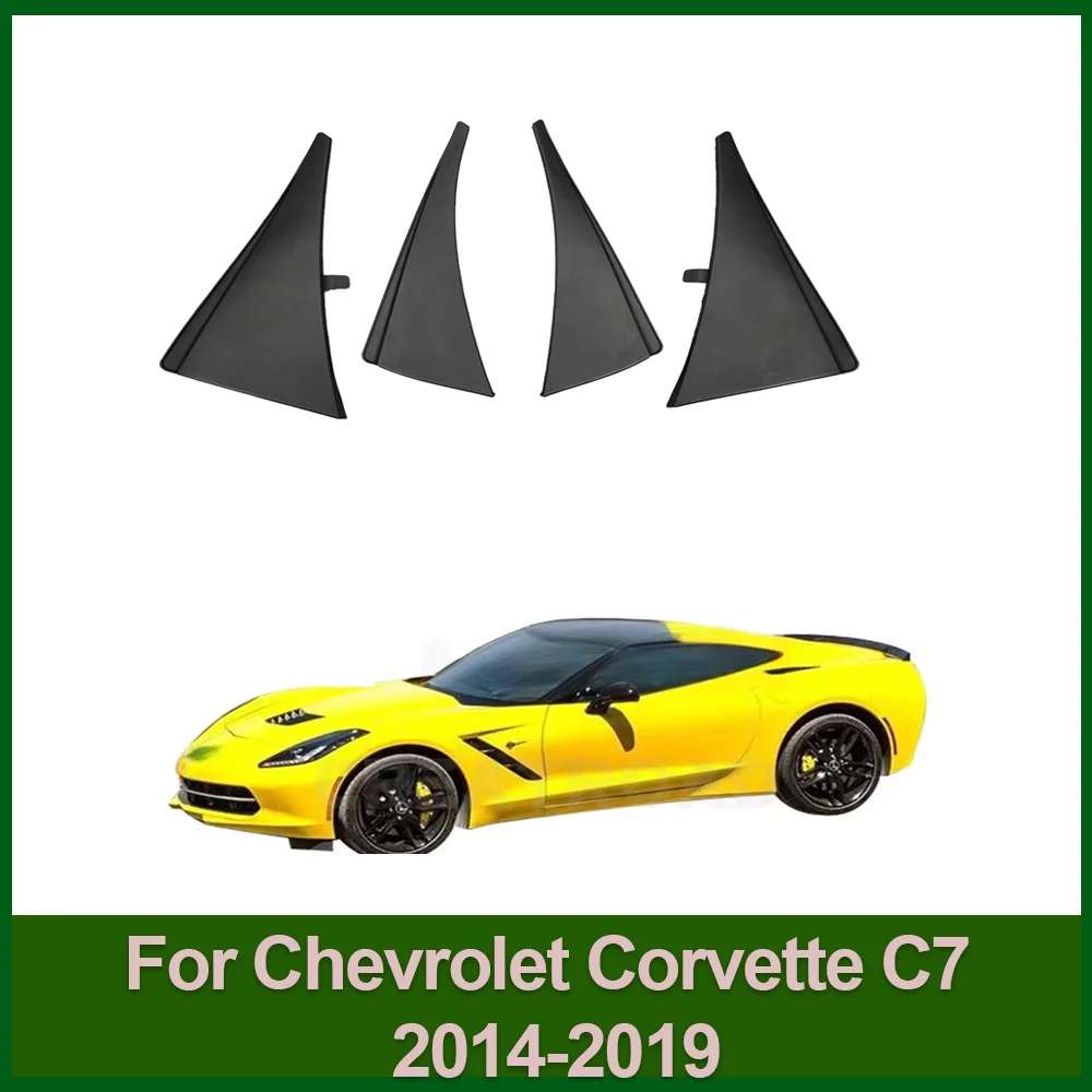 

4Pcs Auto Accessories Mudguards For Chevrolet Corvette C7 2014-2019 2017 Mud Flaps Splash Guards MudFlap Front Rear Wheel Fender