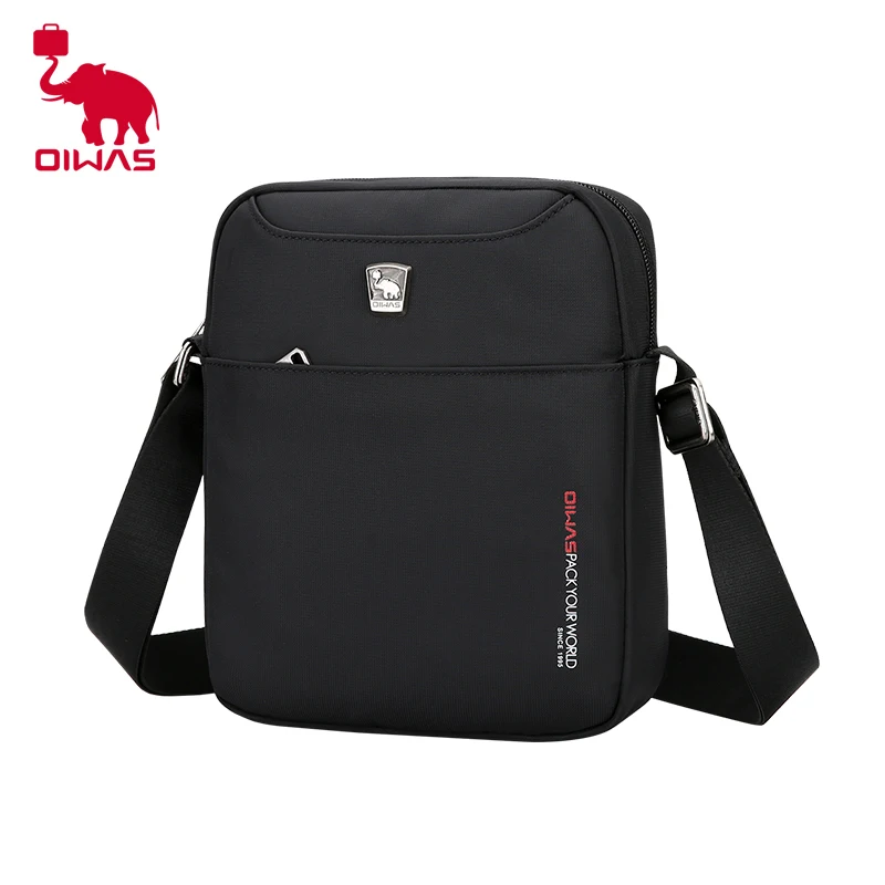 Wysokiej jakości wodoodporna męska torba crossbody OIWAS, mini torba biznesowa na ramię, podróżna torba listonoszka, codzienna torba na ramię.
