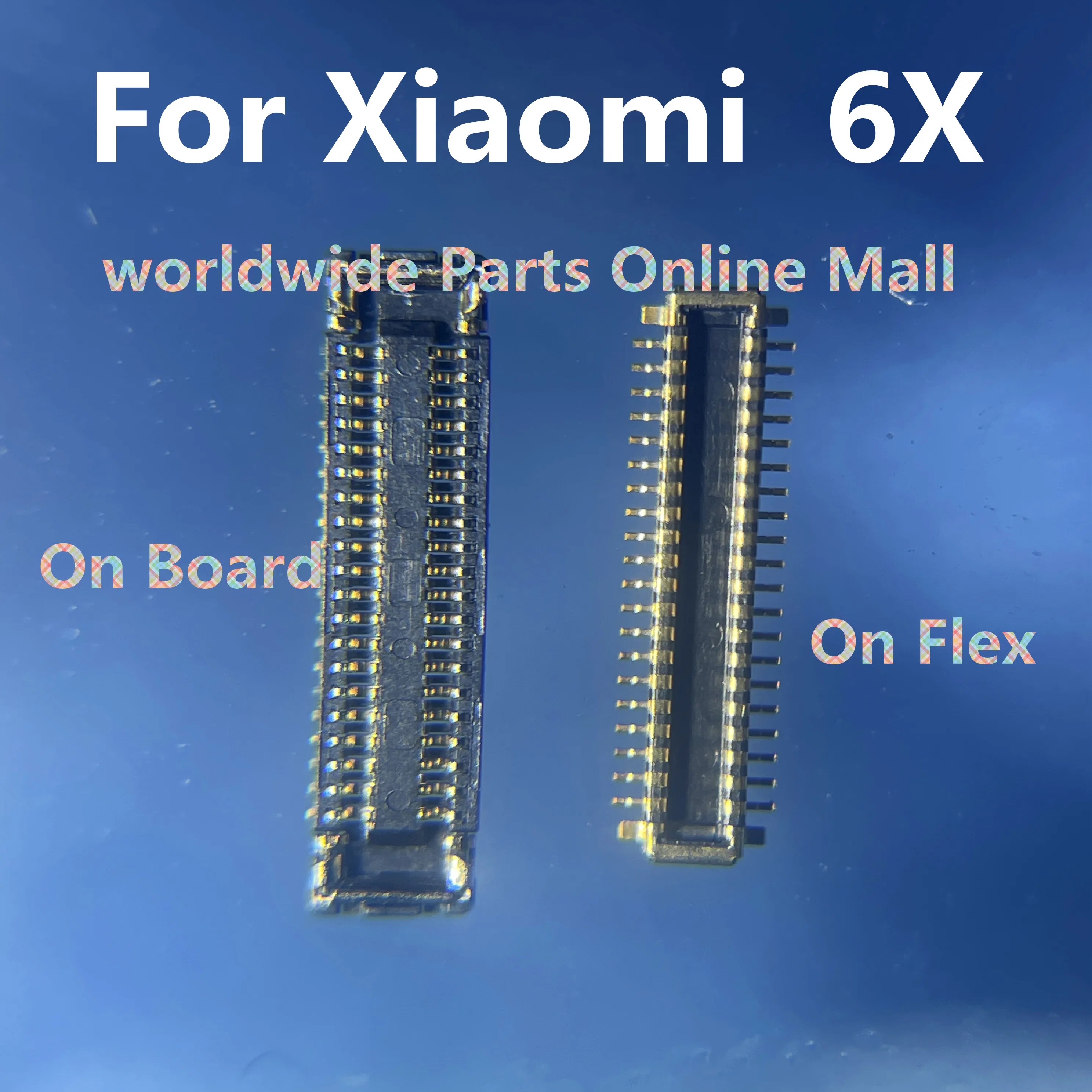 FPC Connector For Xiaomi Mi 6X A2 Play Pocophone Poco F1 Charger Plug On Motherboard Mainboard Micro USB Charging Port Dock