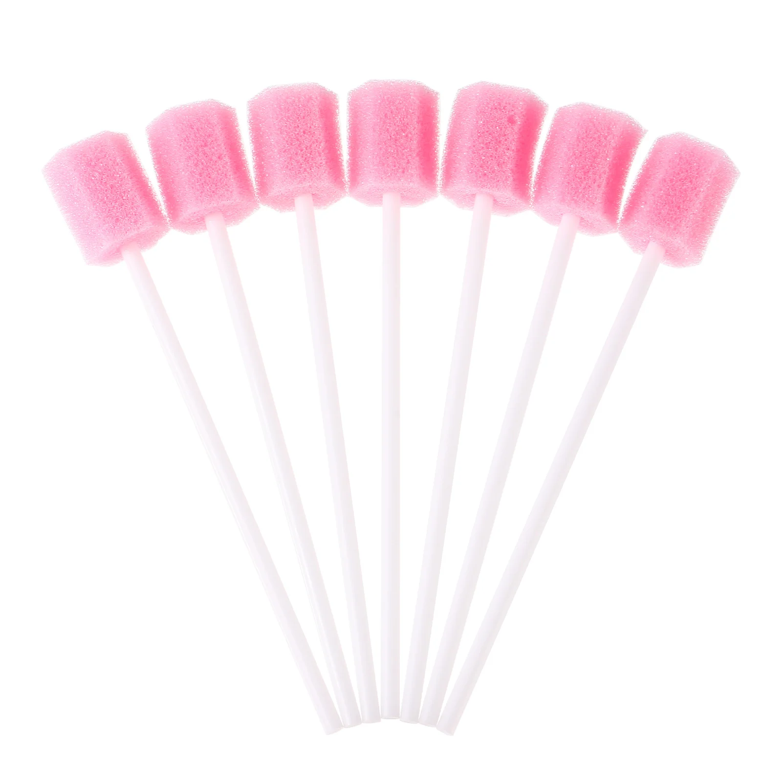 Healifty 100pcs Practical Dental Swabs Oral Mouth Care Swabs Mouth Cleaning Sponge Disposable Oral Swabs