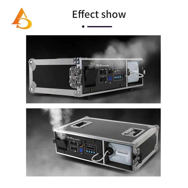 4-10pcs/2000W Machine Fog  Mist Haze  Machine DMX Control with Flight Case Package Smoke Machine Stage Lighting Effect Dj Club