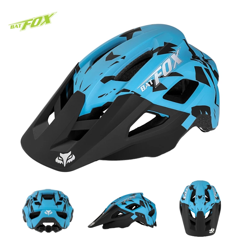 BATFOX Fahrradhelm MTB Casco Fahrradhelm Sicherheit Weiß Integral geformter Mountainbike-Helm für Männer Frauen Casco Bicicleta – Detail 32