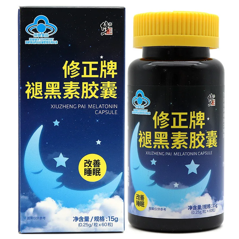 Repair·Positive Melatonin Capsules60Granule/Box Blue Hat Food in Stock