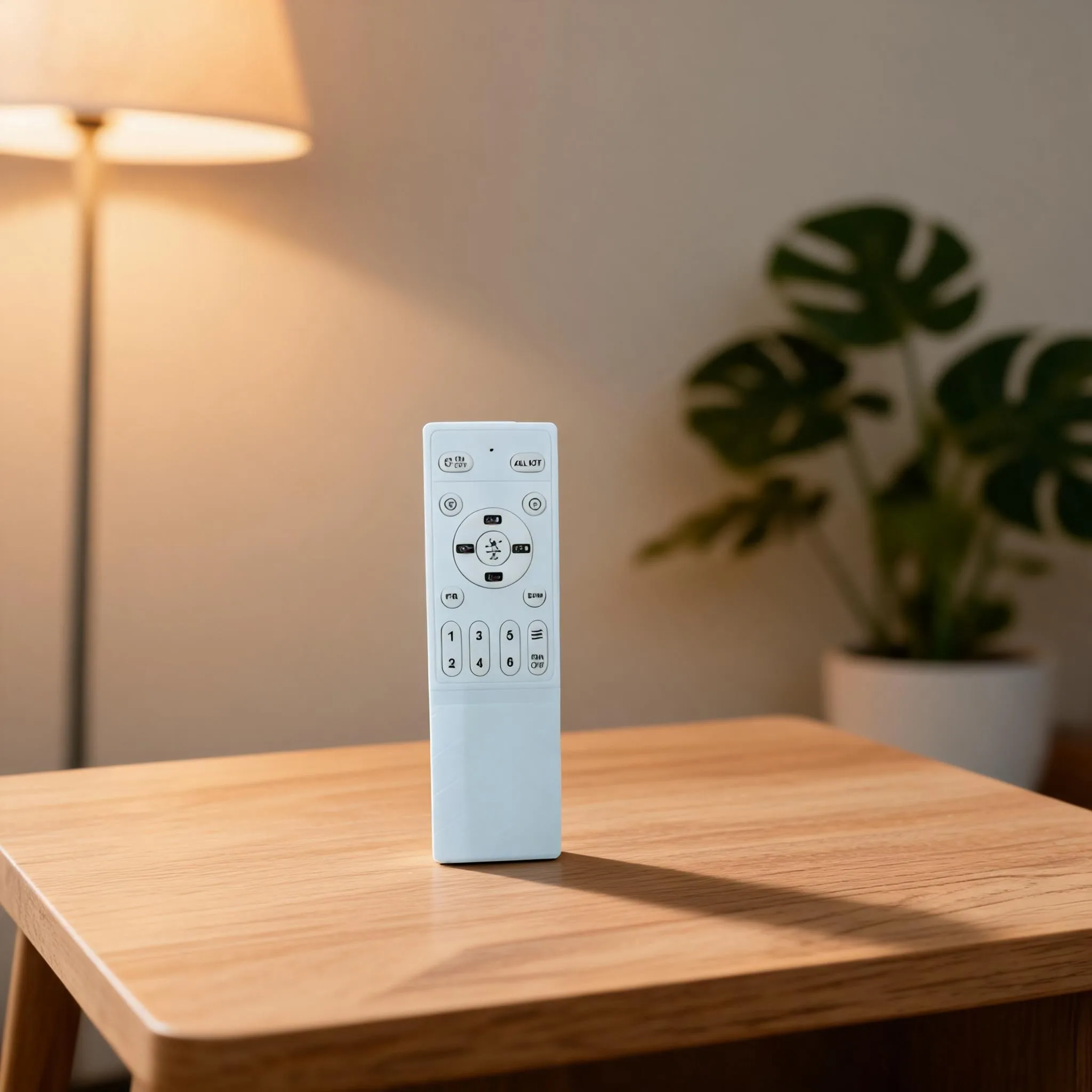 Wireless Remote Control for 2.4G Ceiling Fans 6 Adjustable Fan Speeds Forward Reverse Rotation and Timer Function