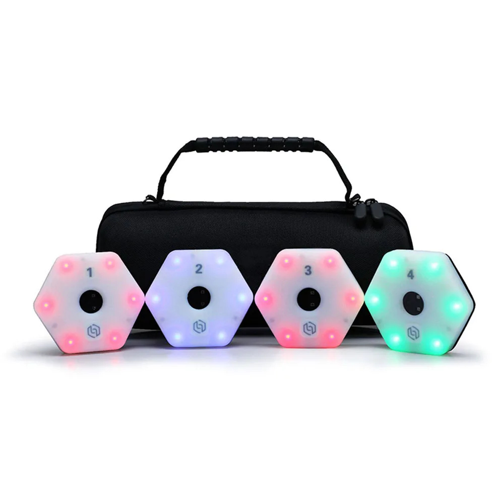 ReactionX Rlt Agile Reaction Light Induction Training Equipment 4 Lights App for Basketball Boxing Sports Entertainment