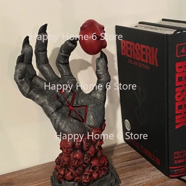

Creative Halloween Tabletop Decoration Demon Fury Hand of God Sword Wind Legend Figure Resin Ornament Crafts
