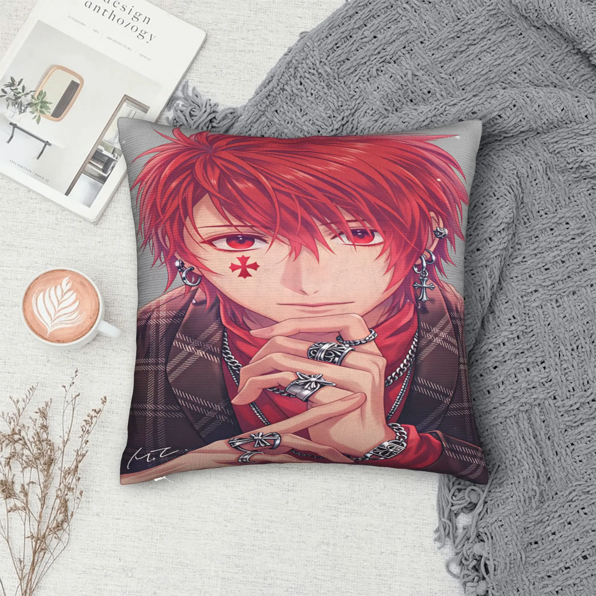 U-Uta no Prince-sama Hijirikawa Masato   Pillow Case  Soft Pillow Cover Morden Pillowcases For Living Room Chair
