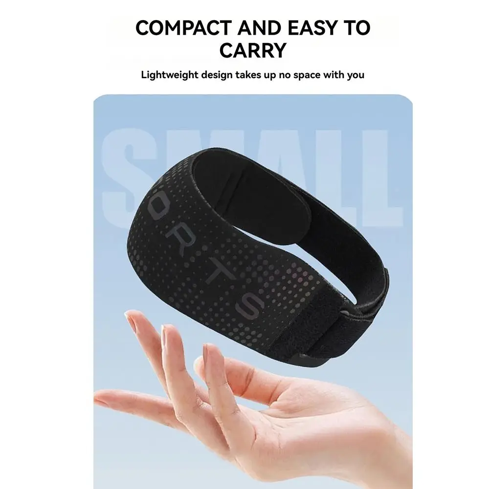 Patella Protector Sports Patella Brace Shock-absorbing Adjustable Strap Knee Support Pad Non-Slip Reflective Knee Strap