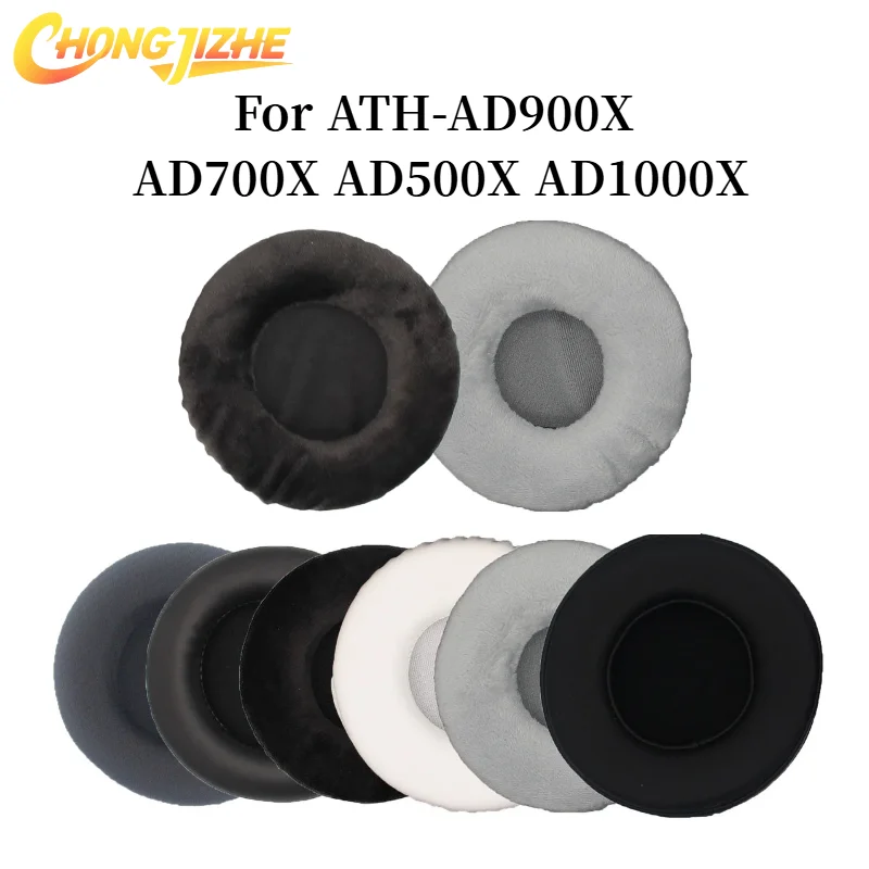 

CHONGJIZHE Ear Pads For ATH-AD900X AD700X AD500X AD1000X Headphone Replacement Leather Pads High Quality Foam Pads