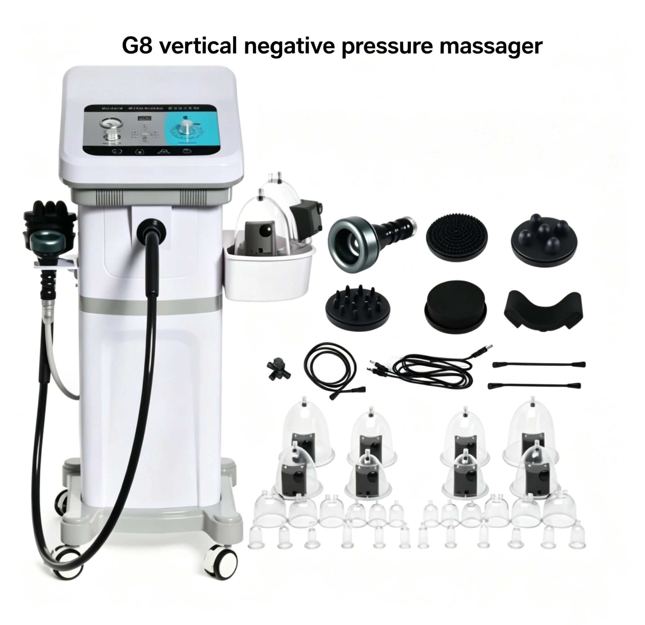 G8 Upgraded Negative Pressure Massager, Vertical High-Frequency Vibration Electronic Import Device, Beauty Device