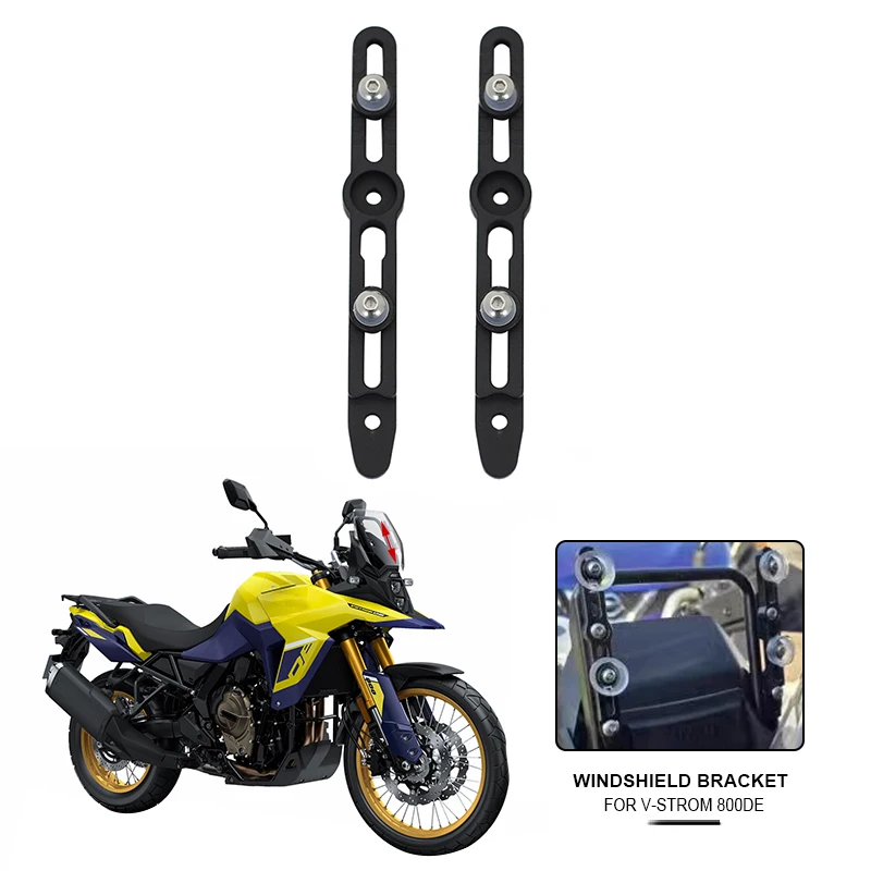 Motorrad Windschutzscheibe Teller CNC Windschutzscheibe Halterung Für Suzuki V-Strom 800DE DL800 V Strom V Strom DL800 DE 2022 2023 2024