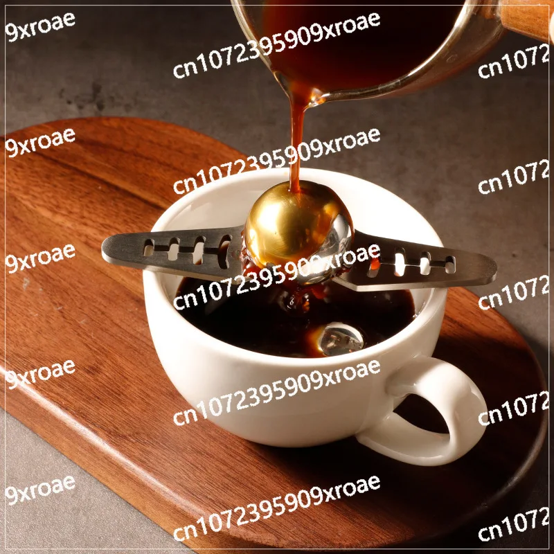 Ice Hockey Italian Coffee Hand-brewed Coffee Ice Hockey Retained Aroma Stainless Steel Ice Hockey Bracket