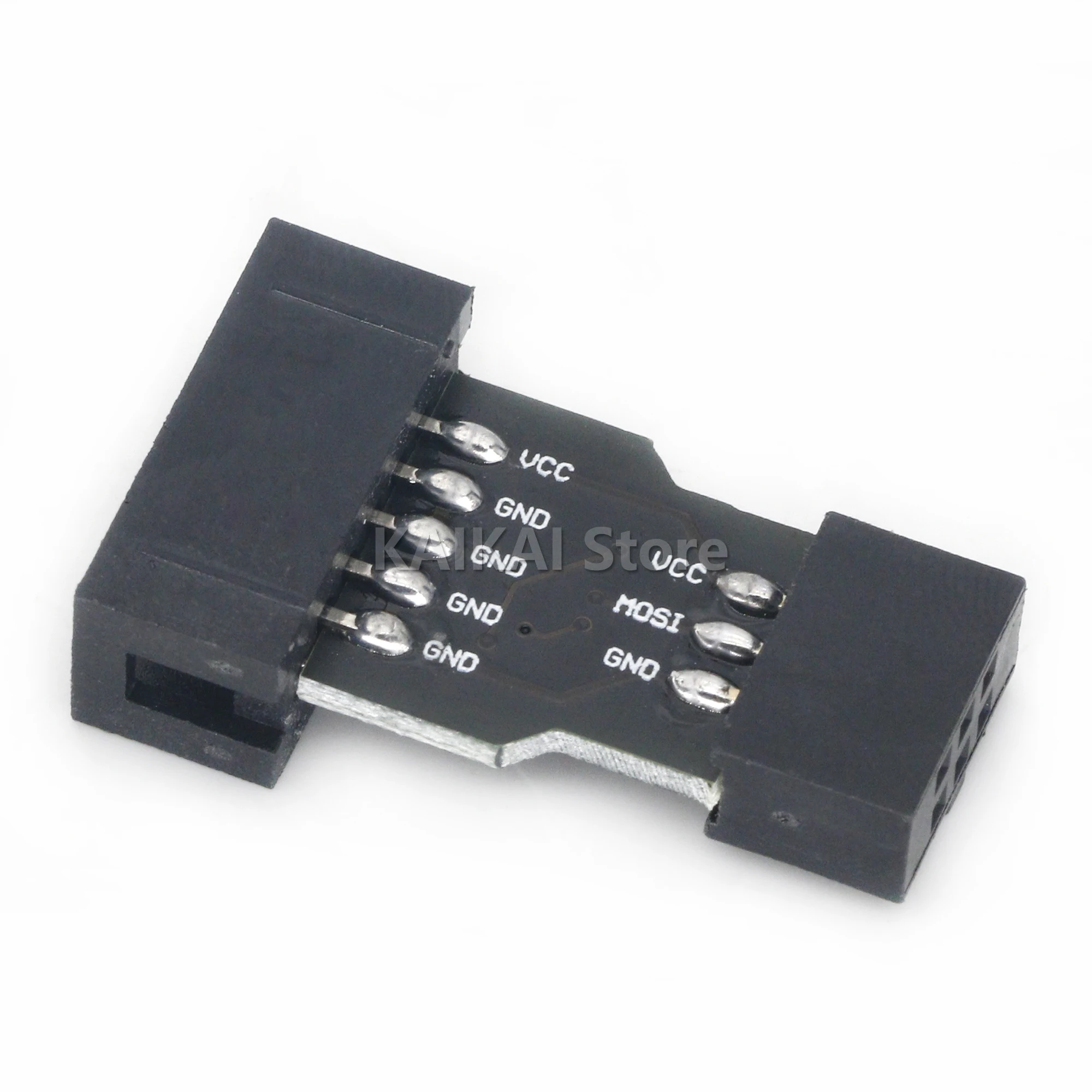 10Pin To 6PiN Convert To Standard 10 Pin To 6 Pin Adapter Board For ATMEL STK500 AVRISP USBASP ISP Interface Converter AVR