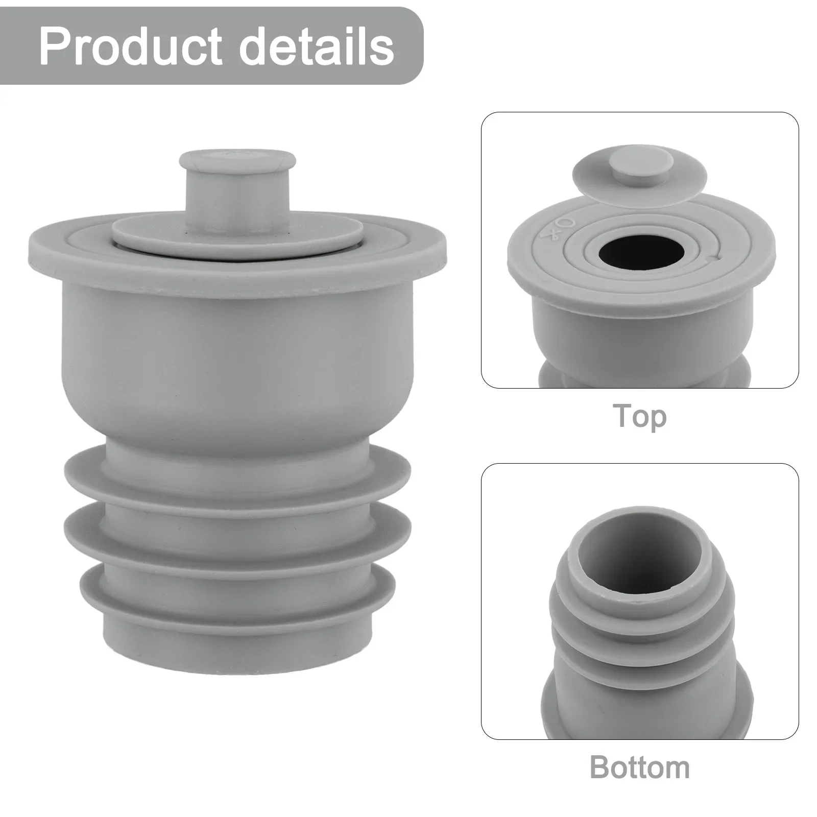 Ring Sealing Cover Water Pipe Seal Drain Pipe Replacement Washing Machine Deodorant Floor Brand New High Quality