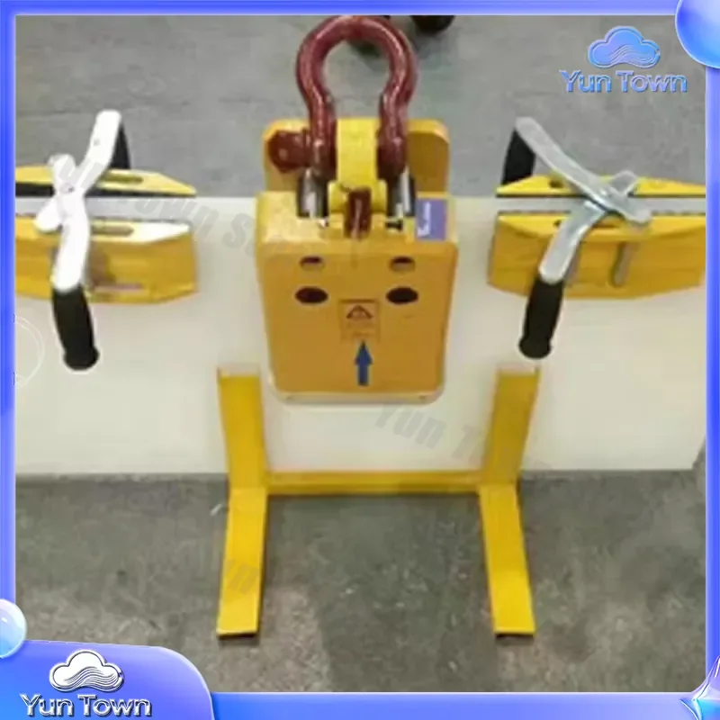Stone Slab Lifter for 1000kg Heavy Duty Granite Marble Slate Lifting Tool with Rubber Lined Grip 15mm to 60mm Thickness for