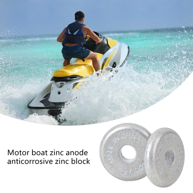 1 Paar 271001920 Anode Voor Zee-Doo Rxp Rxt Wake Gtr Vis Buitenboordmotorboot Zinkblok