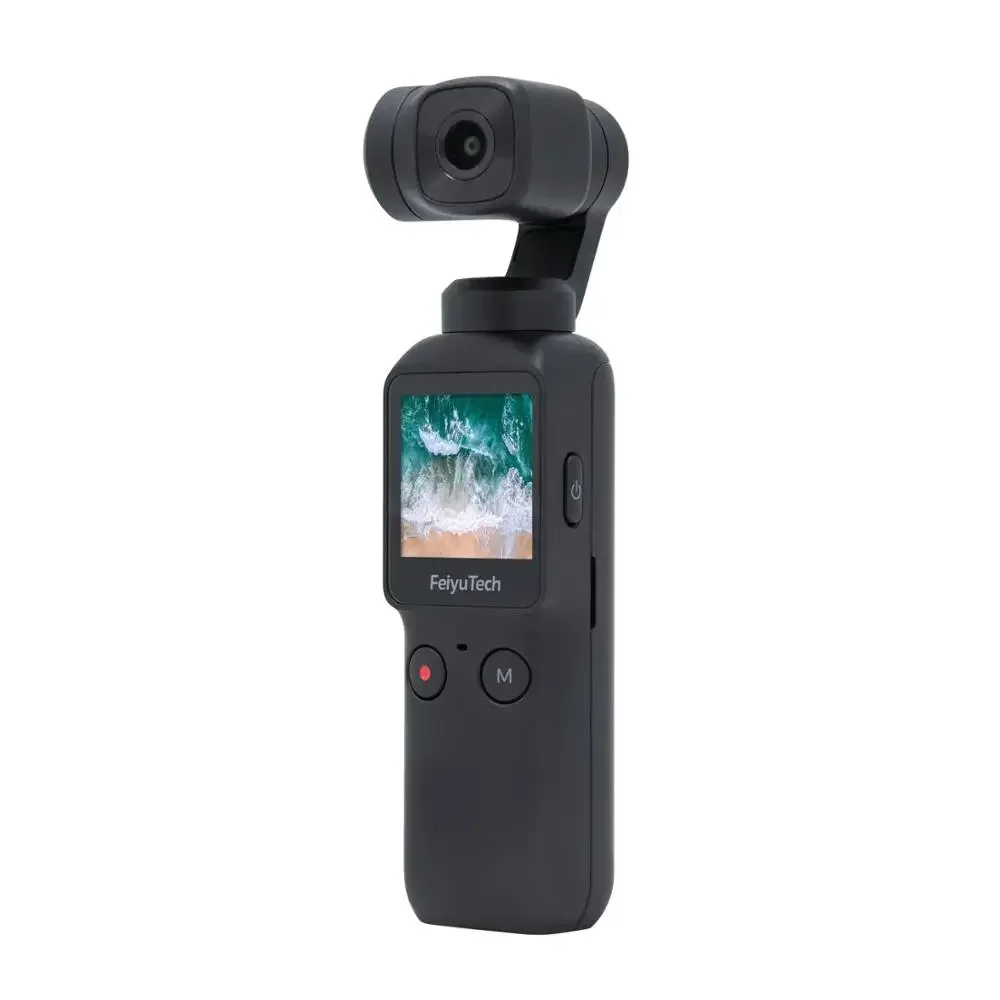 Pocket  6-Axis 4K HD Gimbal  Stabilizer 120 Degree Wide Angle Smart Track Built-in WiFi Control for Vlog Video