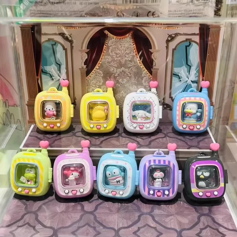 

[In Stock]Original Sanrio Characters Pocket Elf Series Blind Box Hello Kitty Kuromi Cinnamoroll Anime Pendent Chains Kids Gifts