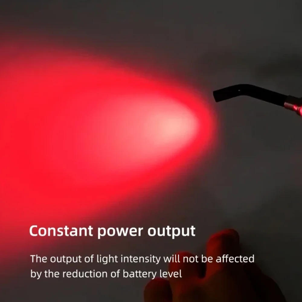 

Устройство для терапии красным светом при холодном боле для лечения ртовых зон 660 нм 850 нм Машина для терапии черным инфракрасным светодиодом Палочка для ухода за кожей