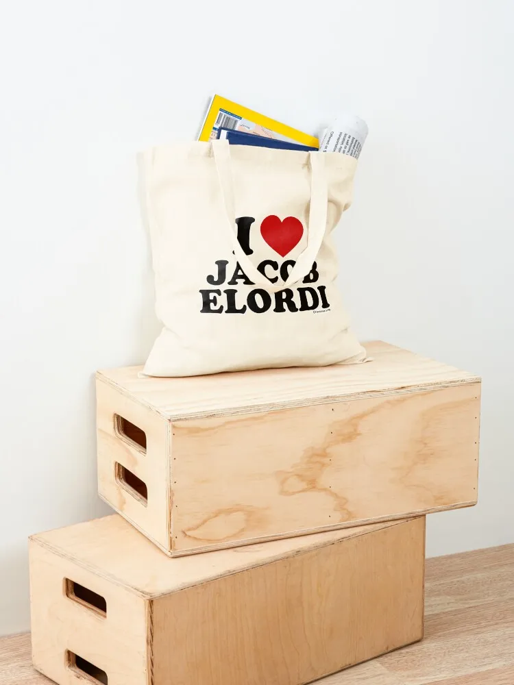 أنا أحب جاكوب إلوردي تصميم حمل حقيبة يد شخصية حمل حقائب كبيرة الحجم حقائب نسائية