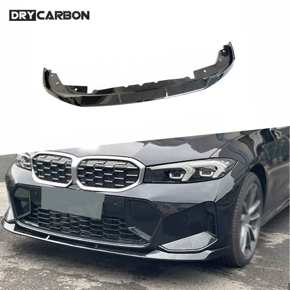 

ABS Front Bumper Lip Chin Spoiler M Style Car Styling Body Kits Accessories for BMW 3 Series G20 G28 Lci Sport 2023+