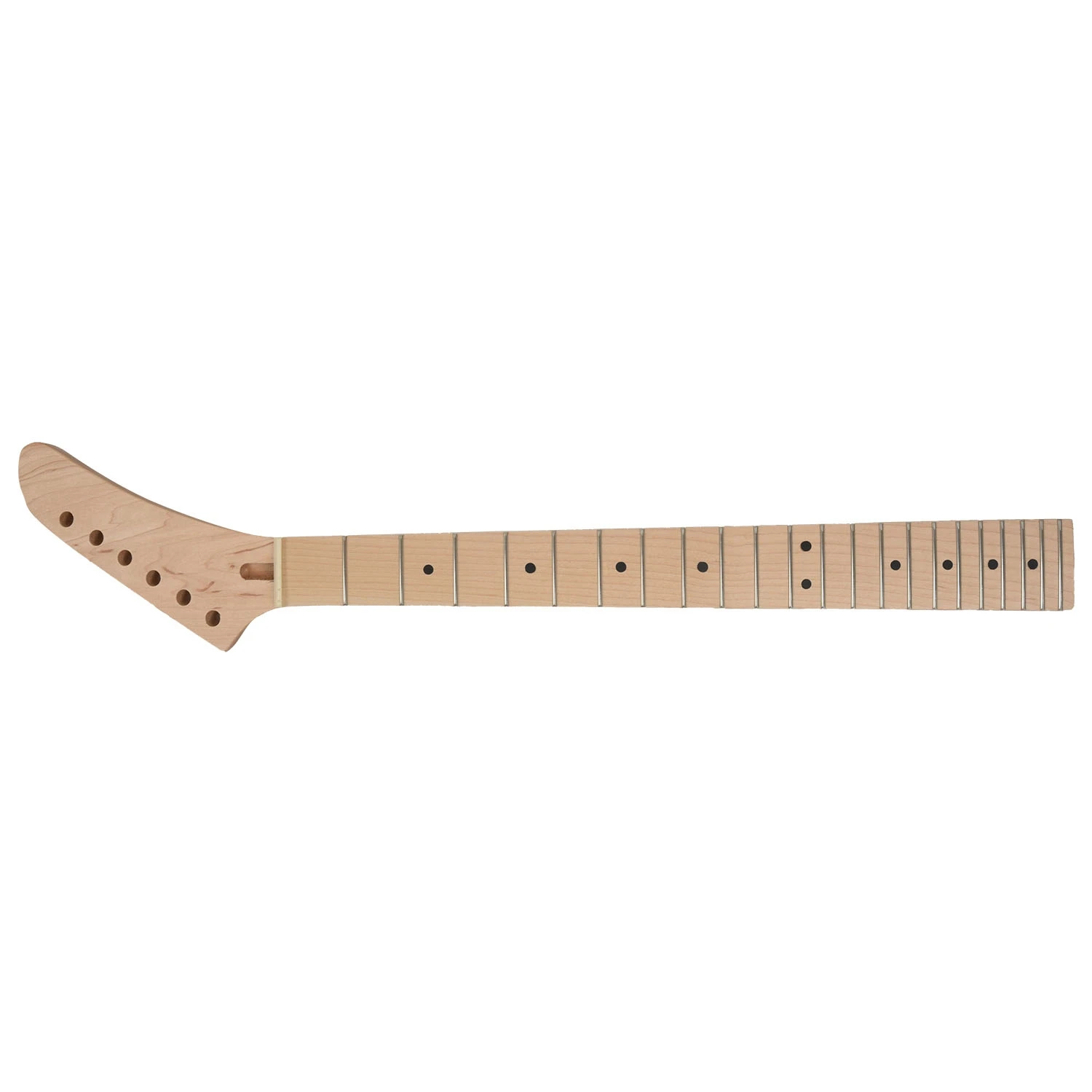 

YHVC-22 Fret Maple Banana Electric Guitar Neck Dot Inlay for St Parts Replacement