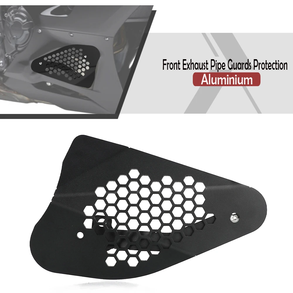 

For Yamaha YZF R7 YZFR7 2021 2022 2023 2024 2025 Motorcycle Accessories Front Exhaust pipe Guards Protection Cover Muffler Guard