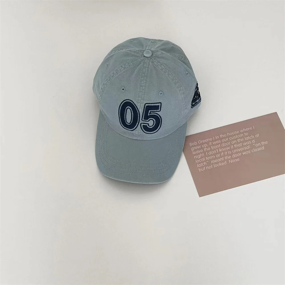 Kpop ITZY Yeji Ryujin Rose ricamo Soft Top Wash Cotton Trendy traspirante Baseball Duck Tongue Hat Gift Fans Collection