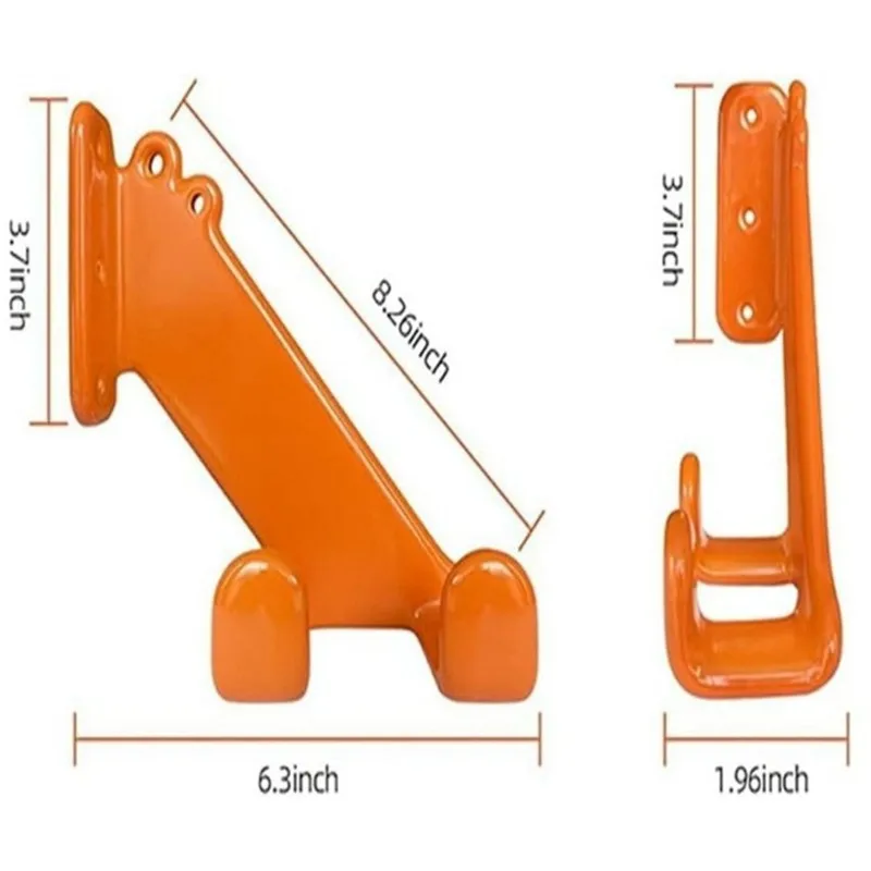 Hot Sale-Wall-Mounted Heavy-Duty Carbon Steel Chainsaw Rack-Sturdy Storage For Outdoor Environments& Industrial Workshops Wareho