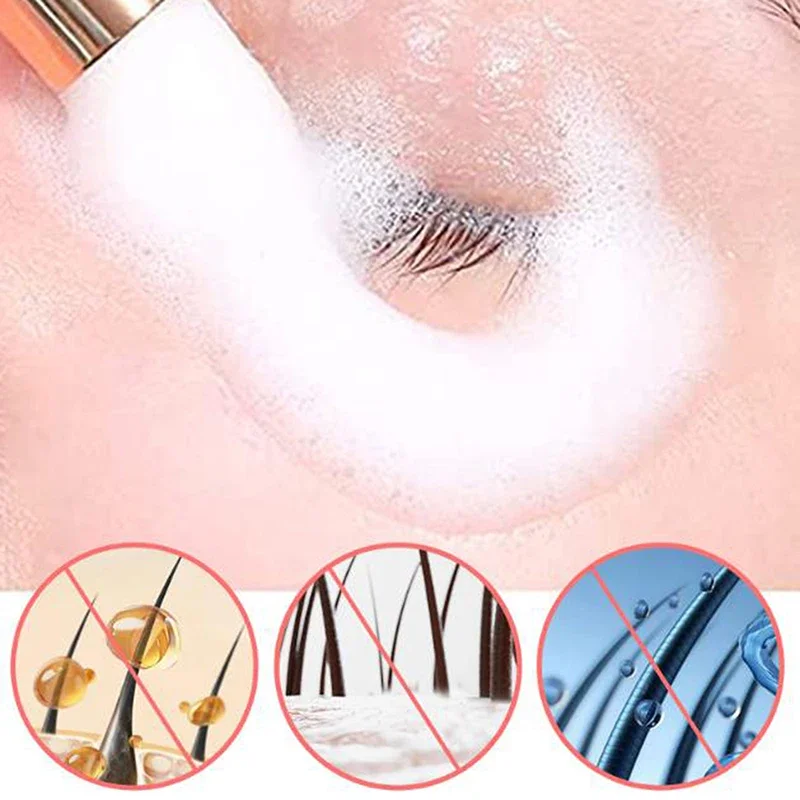 30/50/60ml Eyelash Extension Shampoo Mousse False Eyelashes Glue Accessories Lash Cleaning Foam No Stimulation Makeup Tools