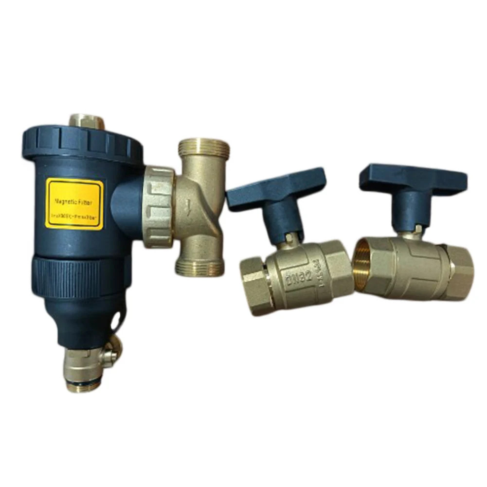 Magnetic Filter for Domestic Hot Water Circuits Compatible with For Wall Hung Boilers and Underfloor Heating Layouts