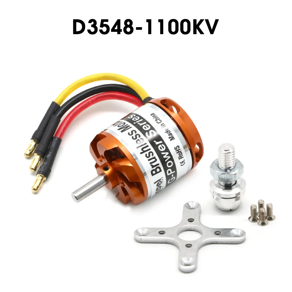U-Angel-1988 Bürstenloser Motor 2-3S 4S 5S D2830 D2826 D3548 D3542 D3536 D3530 für RC Mini Multicopters Flugzeug Starrflügelflugzeuge 10