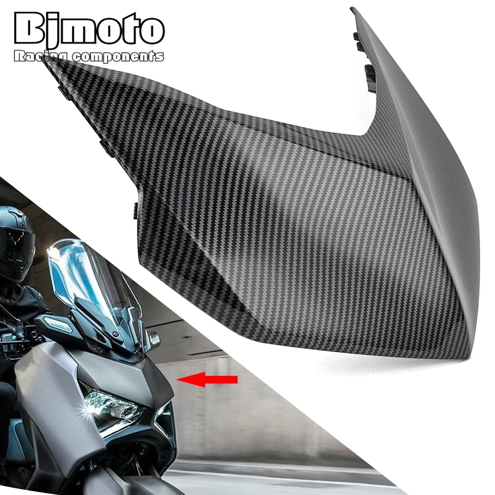 

Front Headlight Upper Beak Nose Extension Cowl For Yamaha XMAX300 X-MAX X MAX 300 2023 2024 Fairing Trim Head Light Lamp Cover