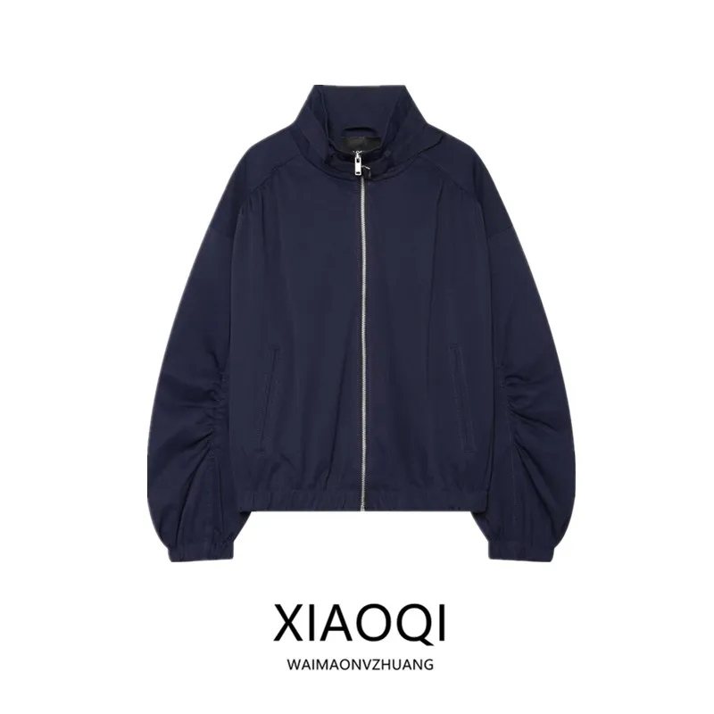 Casual Style Pilot Jacket Outerwear Women's Fashion Autumn New plus Size Versatile Windproof Coat for Ladies