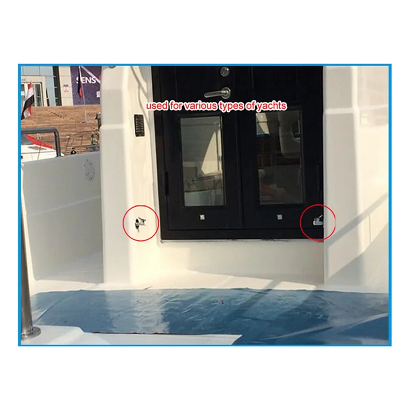 

2025 трендовая нержавеющая сталь 316, стопор для двери лодки, держатель двери, напольная ручка, яхта, дом на колесах, кемпер, пружинная защелка, морская