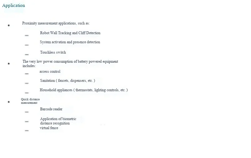VL53L4CD Hochpräziser Näherungs- und Distanzsensor Hochleistungs-Näherungssensormodul – Detail 5