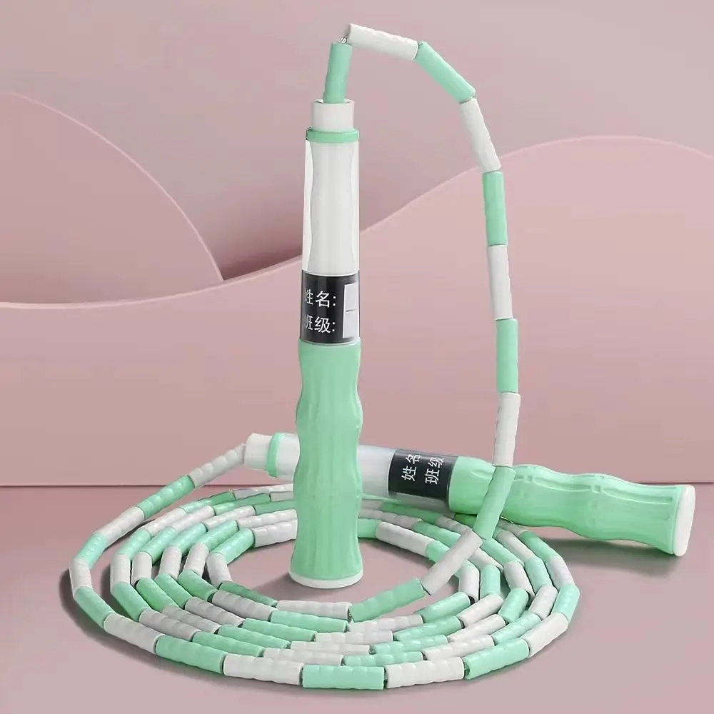 1Pcs Durable Skill Jumping Jump Rope 2.8M PVC Training Rope No Tangle Segmented Fitness Gym Rope for Beginners Adult Children